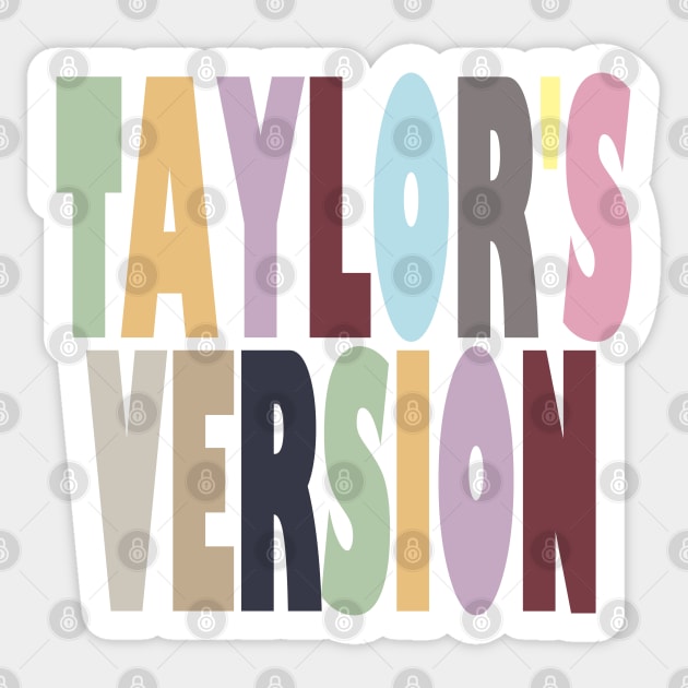 Taylors Version Sticker by EunsooLee